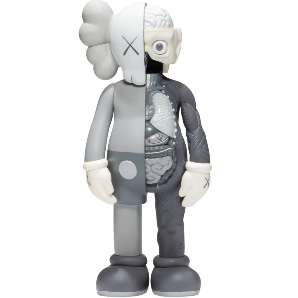 Kaws Dissected Companion 5yl Grey Kaws Shop