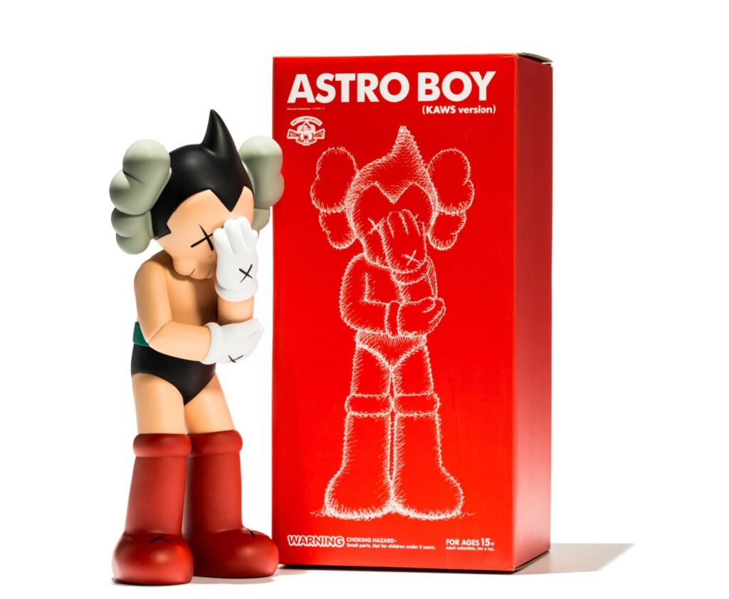 KAWS Astro Boy Red