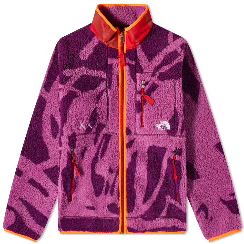 KAWS x The North Face Freeride Fleece Jacket Pamplona Purple – Kaws-Shop
