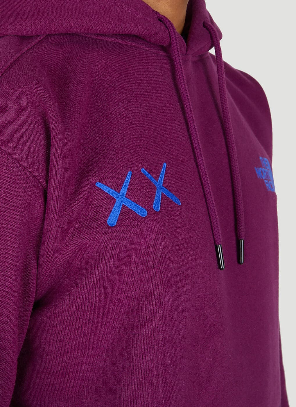 KAWS x The North Face Popover Hoodie Pamplona Purple – Kaws-Shop