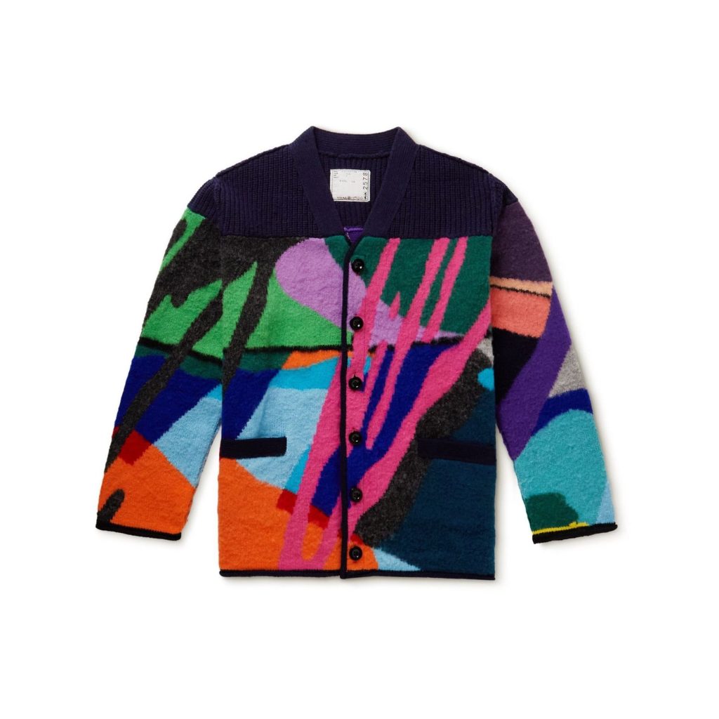 sacai x kaws blazers